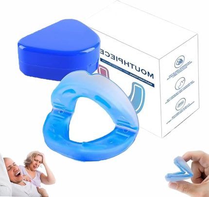 Anti Snoring Mouthpiece,Anti Snoring Mouthpiece,The Quiet Anti-Snoring Mouthpiece,Anti Snoring Mouth Guard Adjustable-Sleeping Snore Stopper,Silicone Material,Quiet,Safety (1)