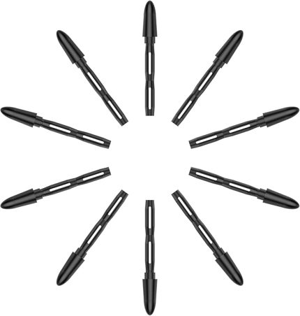 VK640, VK1060, VK1060Pro, VK1200 Grafik Tablet Kalemi Için 10 Adet Uç-NipP05