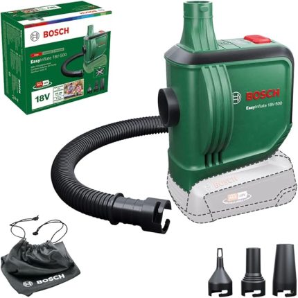 Home And Garden Easyinflate 18 V-500 Hava Yatağı için Elektrikli Hava Pompası (Pilsiz; 18 Volt Sistem; Şişirmek ve Boşaltmak için; Kartonda)