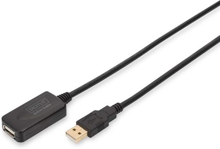 DA-70130-4 Usb 2.0 Yineleyici Kablo Usb Bir Erkek / Bir Dişi Uzunluk 5M