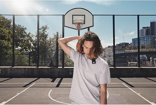 Kablosuz ME TX Dahili Mikrofonlu Ultra Kompakt Kablosuz Verici, Yerleşik Kayıt ve Film Yapımı, Röportajlar ve İçerik Oluşturma için 200 m'ye kadar Menzil (Yalnızca Verici) - Görsel 5