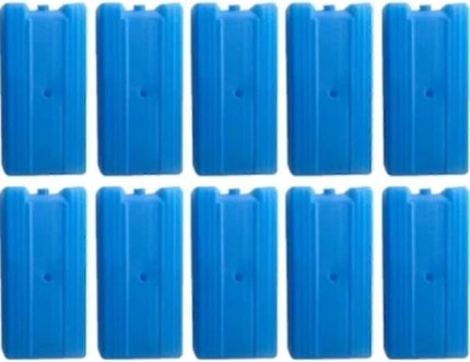 Reliable Buz Aküsü Kasedi Ice Box Soğuk Zincir - 10 Adet - Mavi