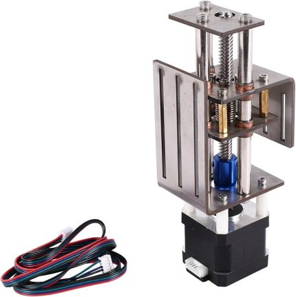 CNC Z eksenli sürgülü masa, CNC freze seti, kendin yap freze, küçük aktarım modülü, 100 mm mesafe, ahşap freze, Z ekseni motoru