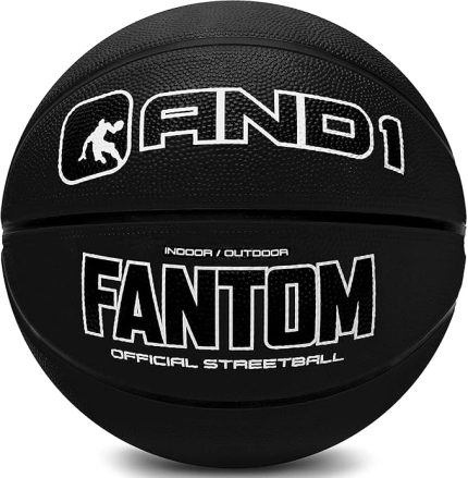 Fantom Kauçuk Basketbol: Resmi Düzenleme Boyutu 7 (74,9 cm) Kauçuk Basketbol - Derin Kanal İnşaat Sokak Topu, Kapalı Açık Hava Basketbol Oyunları için Üretilmiştir