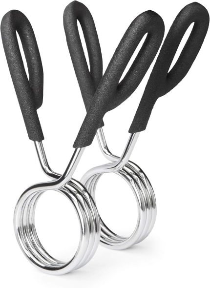 Ağırlık Çubuğu ve Halter Kolları için Halter Aksesuarı Yaylı Klips Yaka, Çift Olarak Satılır