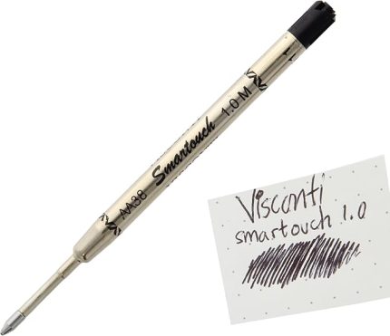 tratto M (1 mm) per penne a sfera Visconti colore nero AA3802M