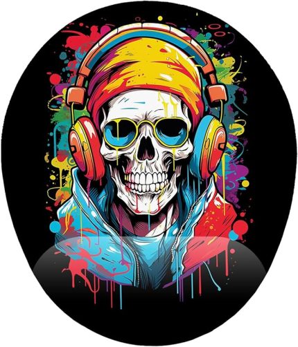 Skull Mouse Pad
