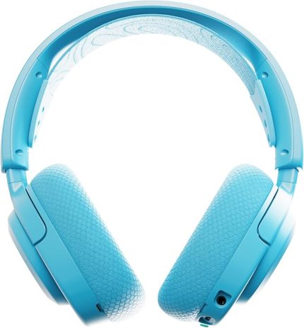 Arctis Nova 3X Wireless Aqua Gaming Kulaklık - Mobil Uygulama ile Kontrol - 40 Saat Pil Ömrü - PS5, PS4, PC, Switch, Mobil Uyumlu