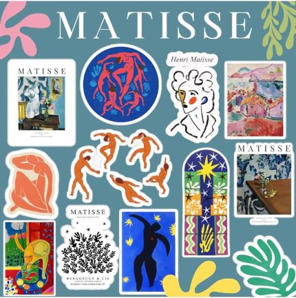 Major Selection Matisse Sticker Seti | Laptop Notebook Telefon Etiket Journal