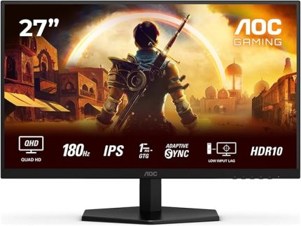 Q27G42XE 180 Hz 0,5ms FreeSync 2K HDR10 Fast IPS Gysnc Oyuncu Monitörü
