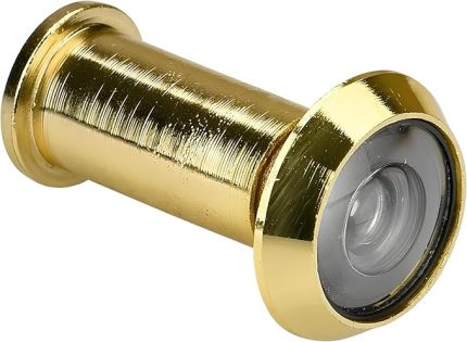 Kapı Dürbünü Kapaksız Çelik Kapı Gold 35-50 Mm Ayarlanabilir Çap 14 Mm
