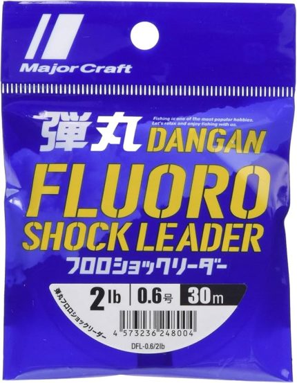 Craft Dangan Fluoro Shock Leader DFL-0.6/0.128mm./2Lb/1.4kg/30mt.