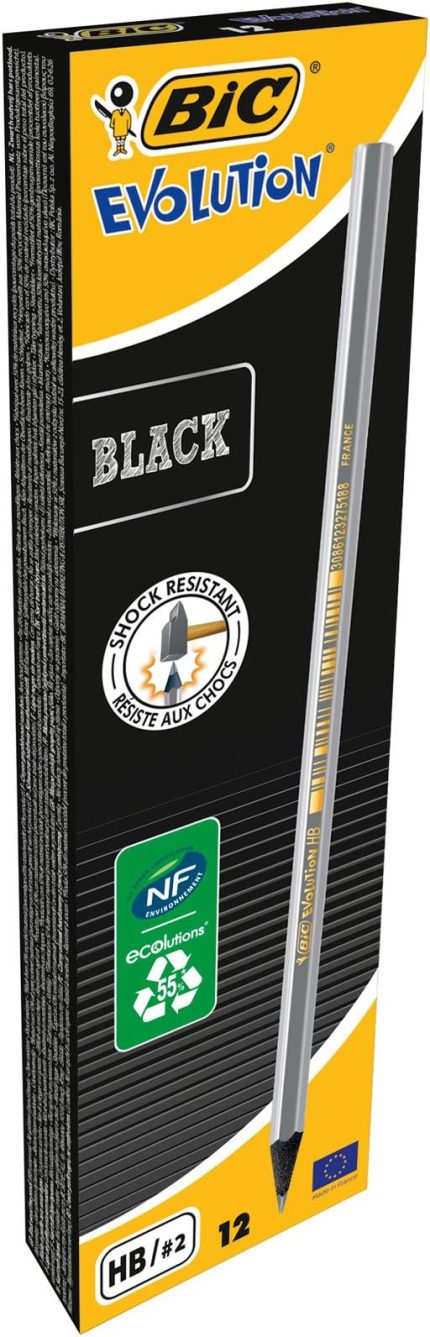 Evolution Black Kurşun Kalem 12'li Kutu