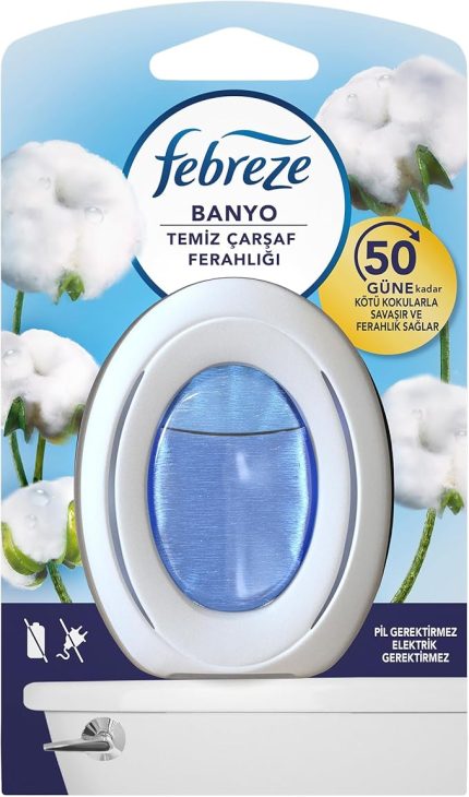 Hava Ferahlatıcı Banyo Oda Kokusu Temiz Çarşaf Ferahlığı