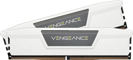 Vengeance DDR5 RAM 32GB (2x16GB) 6000MHz CL36-44-44-96 1.35V AMD Expo & Intel XMP Masaüstü Bilgisayar Belleği - Beyaz (CMK32GX5M2E6000Z36W)