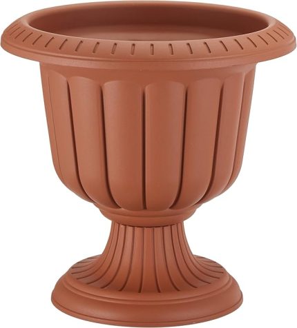 N003 Nergis Saksı 58,9cm, 47 Litre Dış Mekan Saksı, Kiremit