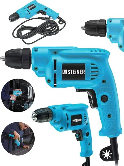 Alman 1400 Watt 10 Mm Professional Bakır Sargılı Kablolu Darbesiz Vidalama Matkap - ST0518R215400431