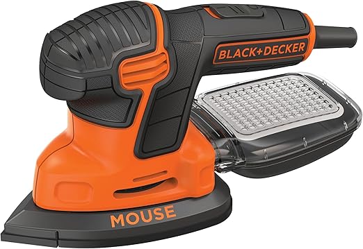 + Decker Ka2000-Qs Mouse Zımpara, Çok renkli, 120 W - Görsel 2