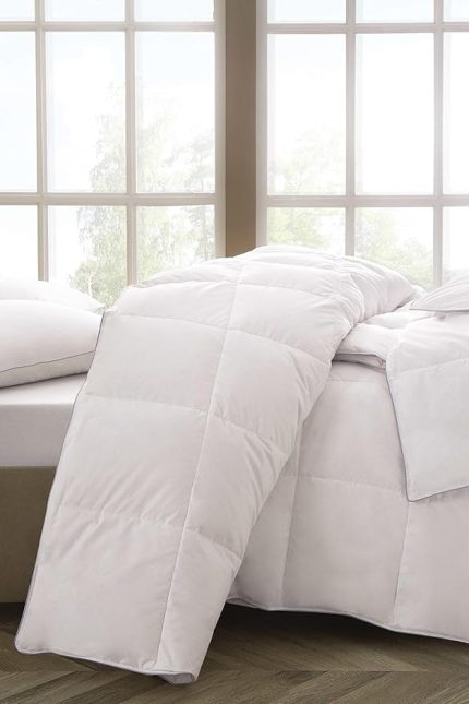 Deluxe Kaz Tüyü Çift Kişilik Yorgan (%70 Gıdık)
