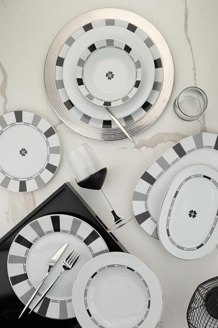 Porselen Leonberg 27 Parça 6 Kişilik Yemek Takımı