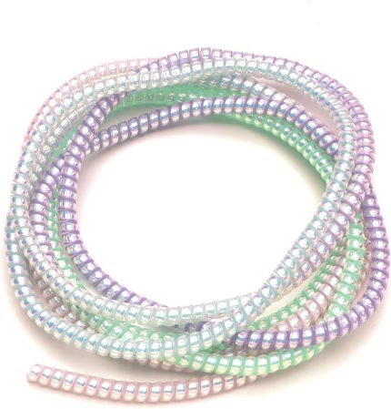 Şarj Aleti Kablosu Kablo Kordon Koruyucu Spiral Sarma Kılıf Koruma Laser Harlequin 140cm