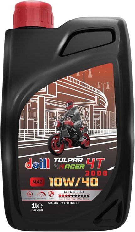 RACER 10W-40 4T - 4 Zamanlı 1 Litre Yarı Sentetik Motosiklet Yağı (Üretim Yılı: 2025)