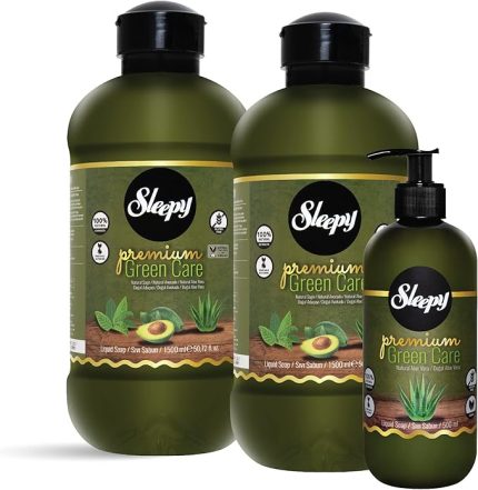 Premium Green Care Serisi Sıvı Sabun 500 ml + 2x1500 ml