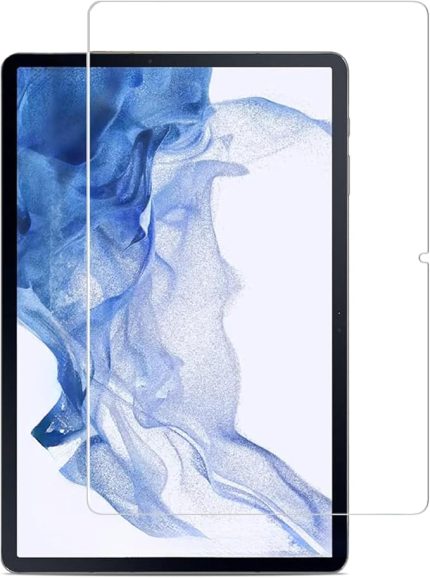 Samsung Tablet için Tasarlanmış Uçtan Kenara Kapsama Tam Koruma Dayanıklı Temperli Cam (Galaxy Tab S9 Plus X810)