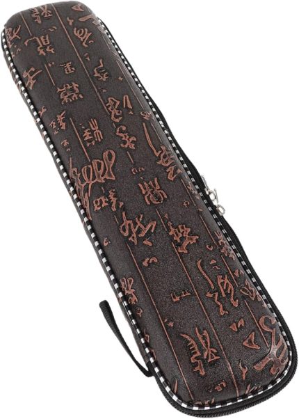 saklama kutusu düzenleyicisi müzik kutusu için çantası müzik kılıfları depolama organizatörü Dizi davası çanta için koruyucu çanta bez Kahve