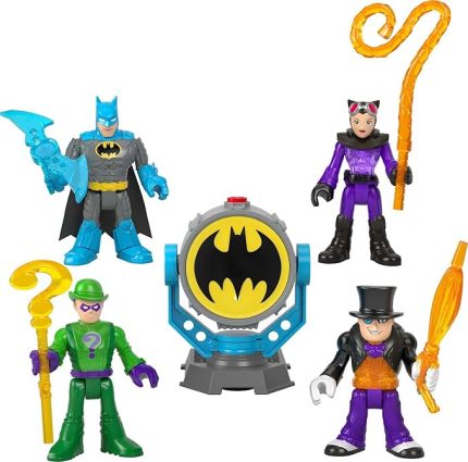 Price Imaginext DC Super Friends Bat-Tech Bat-Signal Figür Seti, 3-8Y, HFD47