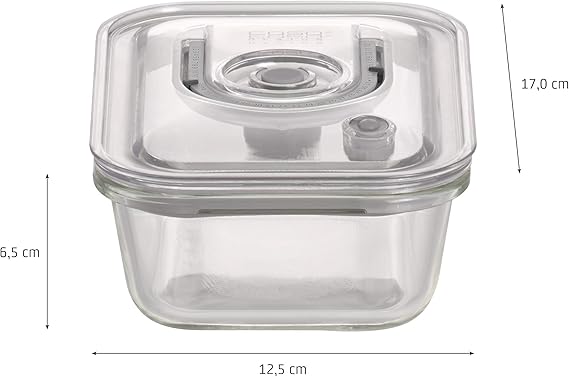 Vakumlu Saklama Kabı Kare 600 ml - Görsel 3