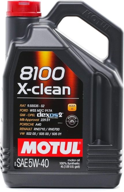8100 X-Clean 5W-40 4 lt Motor Yağı