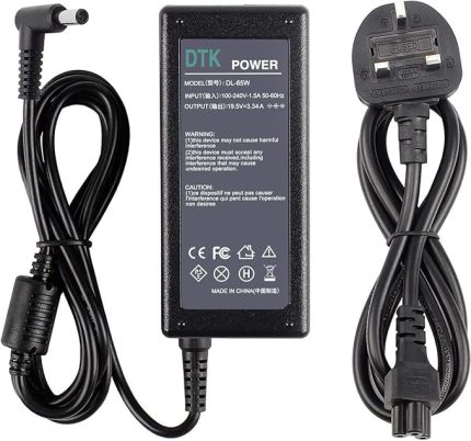 19.5V 3.34A 65W Dizüstü Şarj Cihazı Dell Inspiron 17 15 14 13 11 Serisi Vostro 15 14 13 Serisi Latitude Serisi Dizüstü Bilgisayar AC Adaptörü Güç Kaynağı kablosu Konektörü: 4.5 x 3.0mm
