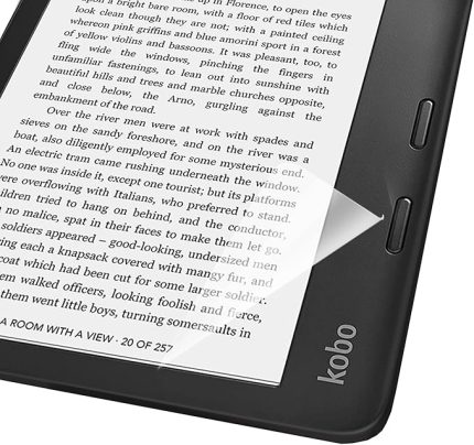 Kobo Sage eReader için 2X ?effaf Folyo Ekran Koruyucu 8 inç Ekran Folyosu Çizilmeye Kar?? Koruma