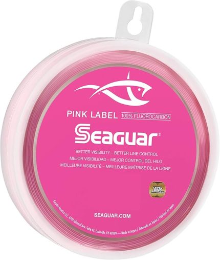 yd./36kg.) - Seaguar Pink Label 100% Fluorocarbon Leader