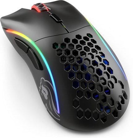 Model D RGB Kablosuz BAMF sensörlü 19000 DPI 69 gram Mat Siyah