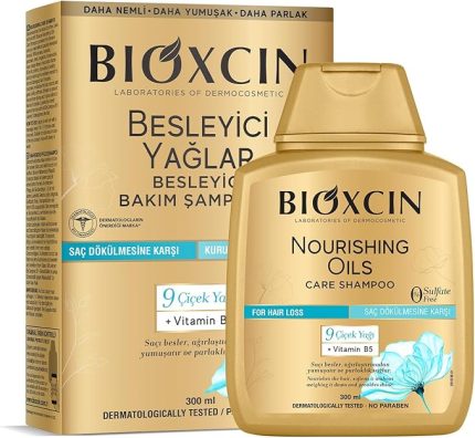 Besleyici Yağlar Bakım Şampuanı 300 ML - Sülfatsız, Kuru ve Yıpranmış Saçlar Saç Dökülme Karşıtı