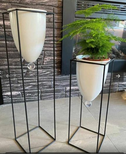 2'li Büyük Ayaklı Vazo, Çiçeklik, Saksılık