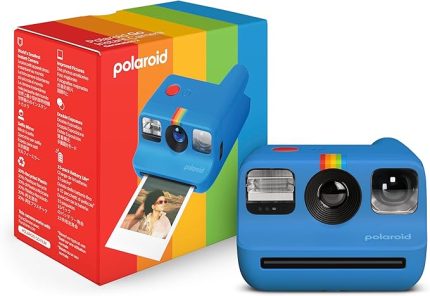 Go Generation 2 Blue - Anlık Fotoğraf Makinesi, Polaroid Go Film ile uyumlu, Renk Mavi