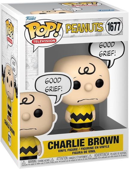 POP Animation: Peanuts - Charlie Brown (Good Grief) Figür