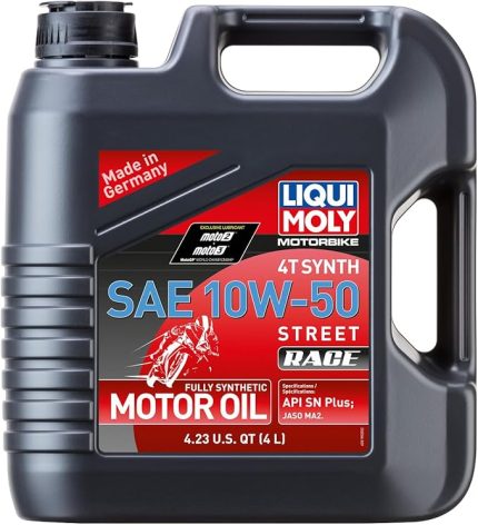 Moly Motosiklet yağı 4T Synth 10W-50 4 LT