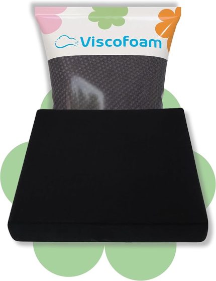 Ortopedik Visco Kare Oturma Minderi Siyah
