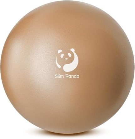 Panda Pilates Balonu Küçük, 23 cm Kaymaz Jimnastik Topu, Şişirme Samanlı, Yumuşak Yoga Topu Dengeleyici Yaşlılar Terapi, Ev, Fitness, Denge Eğitimi