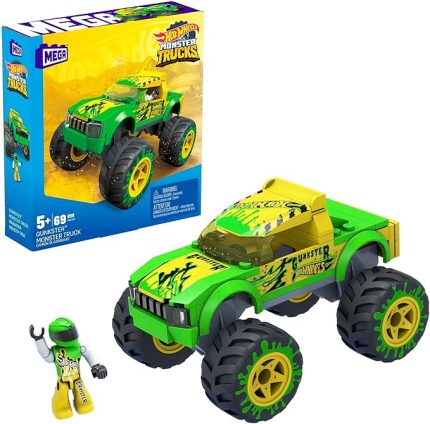 brands Bloks Hot Wheels Gunkster Monster Truck