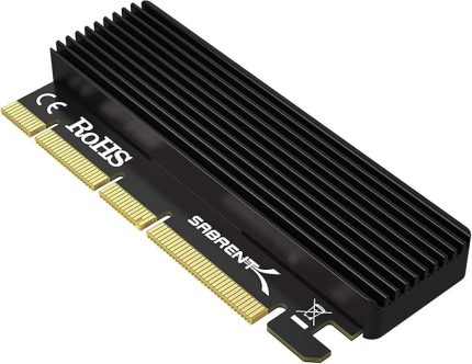 nvme ssd çevirici soğutuculu M.2 SSD - PCIe X16/X8/X4 nvme ssd çevirici Kart Alüminyum Isı Emicili