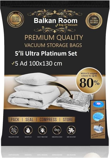 Hurcu 5’li Ultra Platinum Set Vakumlu Hurç Vakumlu Poşet (1)