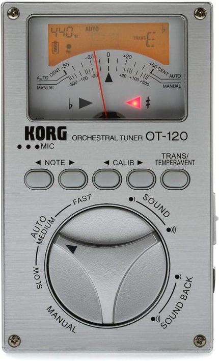 EKO OT-120 Siyah Orkestra için Kromatik Akort Cihazı