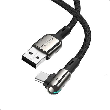 C2067 Stark 60W USB to Type-C Şarj Kablosu 1.2M 3A-Siyah