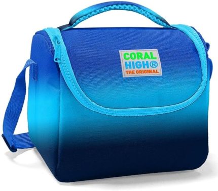 High Erkek Çocuk Lacivert Mavi Gradyan Okul Beslenme Çantası