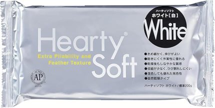 Hearty soft clay 200g [white] (japan import)